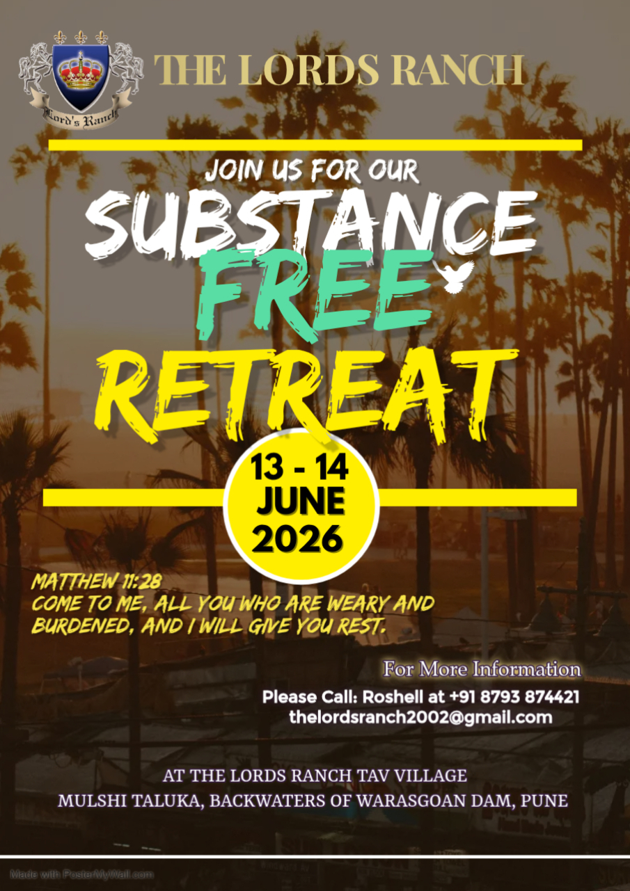 13-14JUNE – 2026 Substance Free Retreat at the Lords Ranch